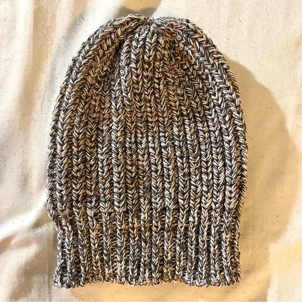 Gold Knit Beanie